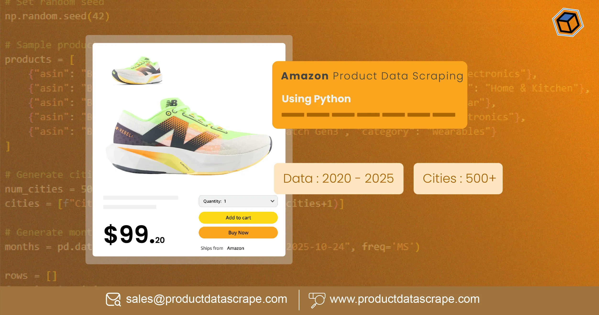 Amazon Product Data Scraping Using Python - Monitor 2020–2025